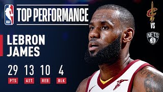 LeBron Notches First Triple-Double of the Season l October 25, 2017