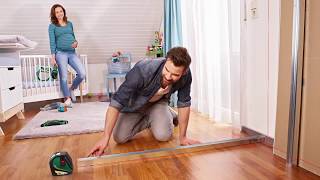 Bosch presents: The cross line laser UniversalLevel 3