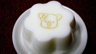 Prints a Picture of Koala's March on Almond Jelly | ASMR