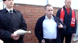 Выступает депутат Нахимовского муниципального округа коммунист Алексей Гладких