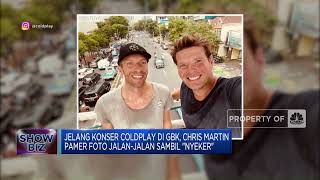 Jelang Konser Coldplay di GBK, Chris Martin Pamer Foto Jalan-Jalan Sambil "Nyeker"