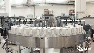 LSK 35 F/90 & LSK 25 T shrinkwrappers - DV 500S divider - APS 1035 palletizer