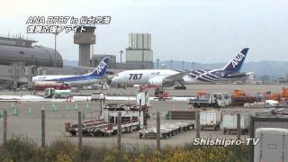 ANA Boeing787 復興応援フライト 仙台空港 SDJ JA801A