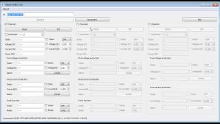 Python made - RIGOL DP832 GUI - Ethernet