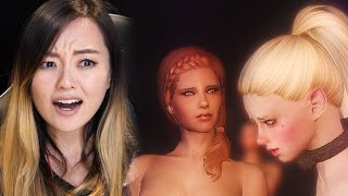GIRLFRIEND REACTS TO ADULT SKYRIM MODS 2