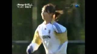 なでしこ鮫島彩で資生堂TSUBAKI
