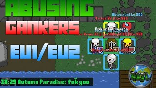 Rucoy Online [PvP] - Abusing gankers in Eu1/Eu2