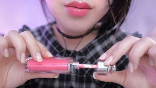 ASMR Up Close Doing Your Makeup???? (No Talking, Personal Attention, Cosmetics, Tools, Makeup Sounds)