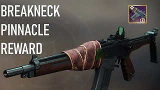 Breakneck Auto Rifle Gambit Pinnacle Reward - Just Gameplay | Destiny 2