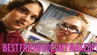 BEST FRIEND DOES MY MAKEUP CHALLENGE (GONE WRONG!!!)