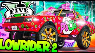 NUEVO SUPER COCHE INCREIBLE !! SUPER RUEDAS !! GTA 5 ONLINE DLC LOWRIDERS PARTE 2 Makiman