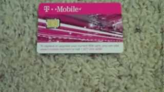 T-Mobile New NANO SIM for iPhone 5