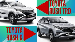 Rush G Vs Rush Trd | Apa sajakah perbedaanya?