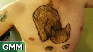 World's Craziest Chest Hair Designs