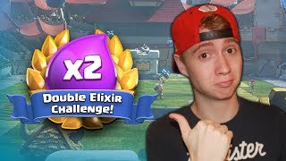 DOUBLE ELIXIR CHALLENGE! 9 Win Deck! (Second Try) | Clash Royale