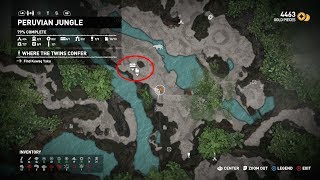 Peruvian Jungle Treasure Chest & Document Location - Shadow of the Tomb Raider