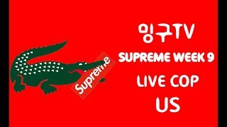18SS SUPREME x LACOSTE WEEK 9 LIVE COP !!!