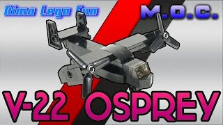 Lego V-22 Osprey How to build Lego  Как собрать Лего самоделка Инструкция