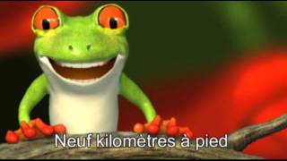 Comptine Karaoké Un kilomètre à pied