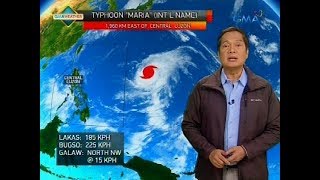 Weather update as of 5:40 p.m. (July 7, 2018)