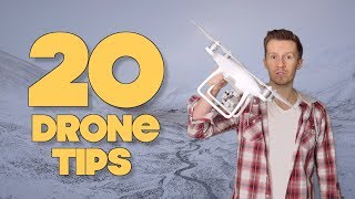 20 Drone Tips To Fly Like A Pro Filmmaker!