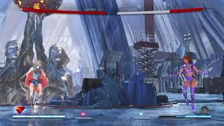 Injustice 2 Starfire Vs Supergirl