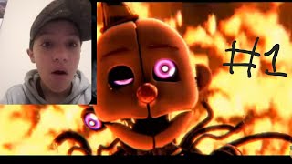 Goober Reacts # 1 [Fnaf SFM] New FNAF 6 song "We are Aware"By Dolvondo