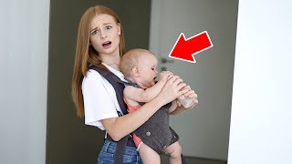 I TRIED BEING a TEEN MOM for a DAY! ?