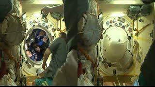 Soyuz MS-20 hatch closure