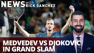 Medvedev to battle Djokovic in grand slam final
