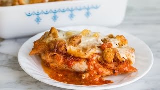 How to make a PARMESAN CHICKEN CASSEROLE!