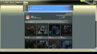 Steam Dota 2 Cards and Profile Background