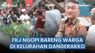FKJ Ngopi Bareng dan Diskusi dengan ORT/ORW, LPMK serta Satgas Peduli Kota di Kelurahan Dangerakko