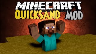 Minecraft Mod Showcase: Quicksand - Swamps and Sinking!