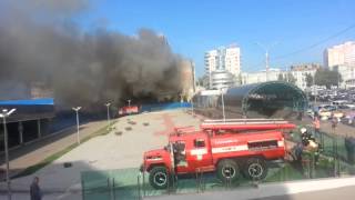 #самара #пожарные #пожар #вокзал 21.08.15 07:30