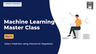 Machine Learning Master Class | Day - 14