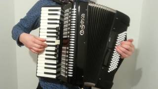 Dedinka v údoli- AKORDEÓN GEDO 96 BAS, akkordeon-accordion gedo Klangprobe