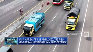 Mudik, 762 Ribu Kendaraan Meninggalkan Jabodetabek