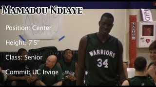 7'5" Mamadou Ndiaye 30 Points vs. Garden Grove