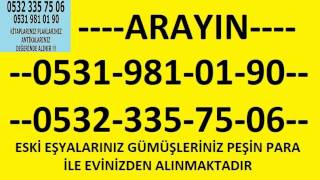 Anadoluhisarı Antika Gümüş Eşya alanlar(:0531 981 01 90:) İstanbul eski gümüş alınır,