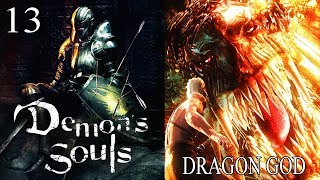 DEMON'S SOULS COMPLETO #13 - 3 bosses: FLAMELURKER, DRAGON GOD E STORM KING