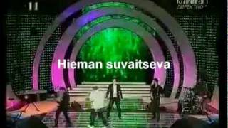 Makedonian euroviisubiisi Suomeksi