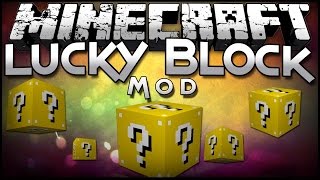 Minecraft TROLL Mod Tanıtımı! Lucky Block Mod!