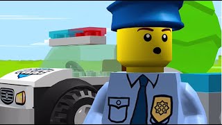 ? LEGO JUNIORS. Мультики про машинки. ЛЕГО мультики - Супер полицейский