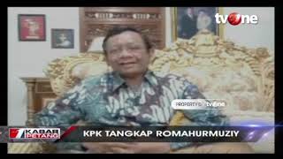 Ini Tanggapan Prof. Mahfud MD Soal Penangkapan Romahurmuziy oleh KPK