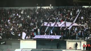 La hinchada de Lanus en Quilmes