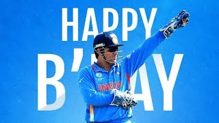Happy Birthday MS Dhoni