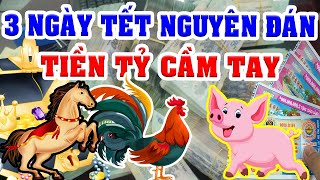 TOP 3 CON GIÁP 3 NGÀY TẾT GIÀU CÓ HẾT NẤC, Tiền Tỷ Cầm Tay , Phát Tài Phát Lộc, TRÚNG SỐ Đổi Đời
