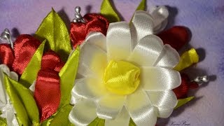 Панно/DIY/Атласные ленты."Весеннее настроение"
