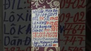 SOI CAU-DOC LO-BACH THU LO XSMB 30/04/2019